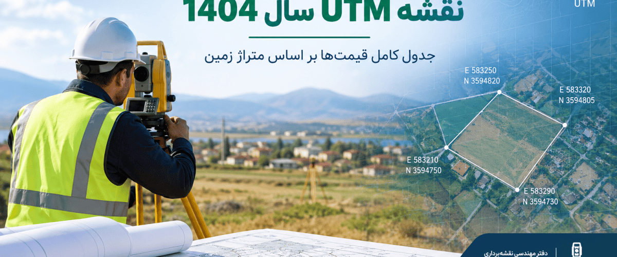 تعرفه نقشه برداری 1404